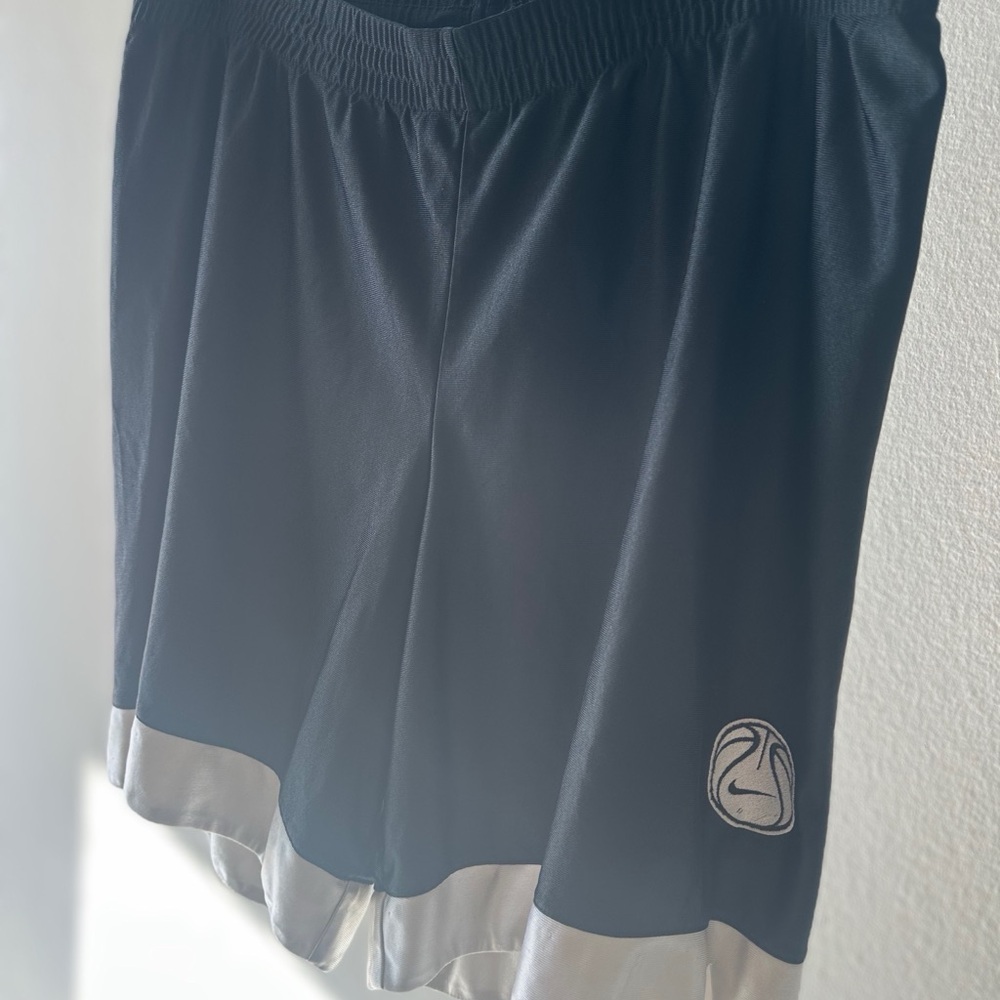 Nike Black and White Athletic Shorts